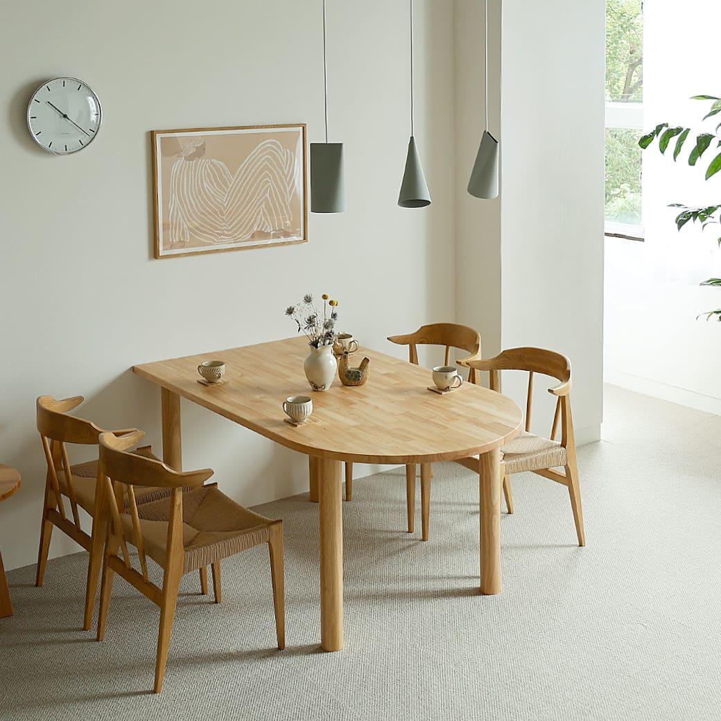 m - ds05 ダイニング5点セット - miion|北欧ナチュラルモダン家具・インテリア通販 miion(ミオン)