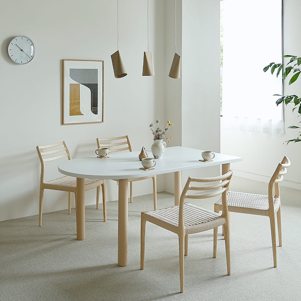 m - ds03 ダイニング5点セット - miion|北欧ナチュラルモダン家具・インテリア通販 miion(ミオン)