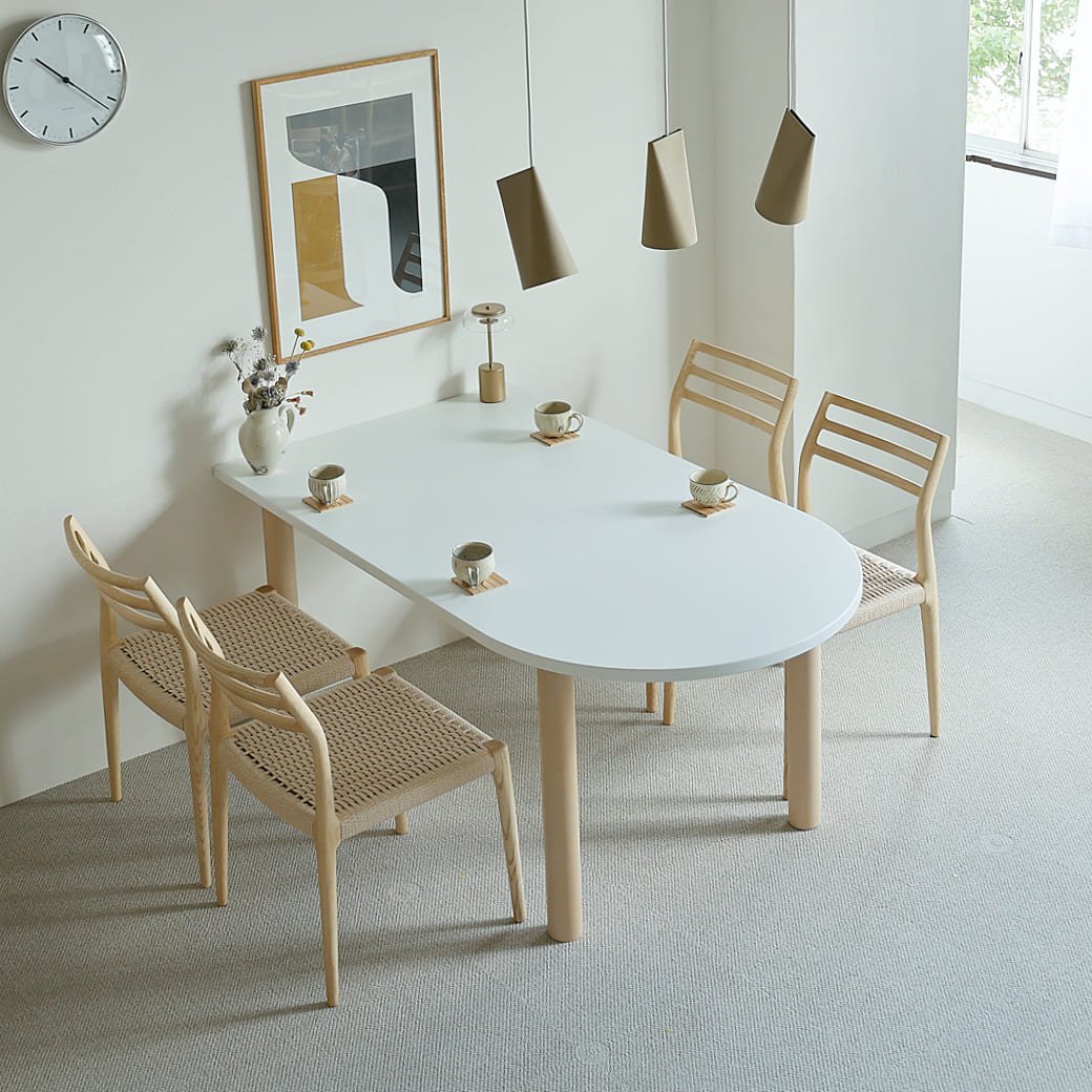 m - ds03 ダイニング5点セット - miion|北欧ナチュラルモダン家具・インテリア通販 miion(ミオン)