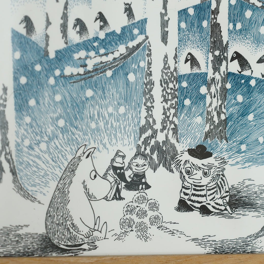 m - po32 アートポスター MOOMIN YUKIDAMA NO AKARI - miion|北欧ナチュラルモダン家具・インテリア通販 miion(ミオン)