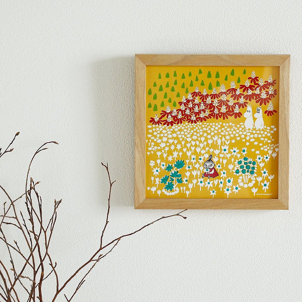 m - po33 アートポスター MOOMIN OHANABATAKE NO LITTLEMY - miion|北欧ナチュラルモダン家具・インテリア通販 miion(ミオン)