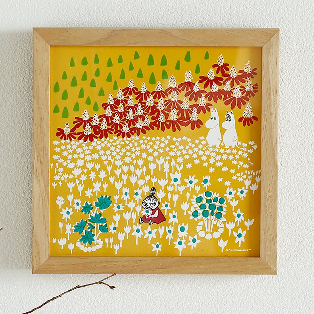 m - po33 アートポスター MOOMIN OHANABATAKE NO LITTLEMY - miion|北欧ナチュラルモダン家具・インテリア通販 miion(ミオン)