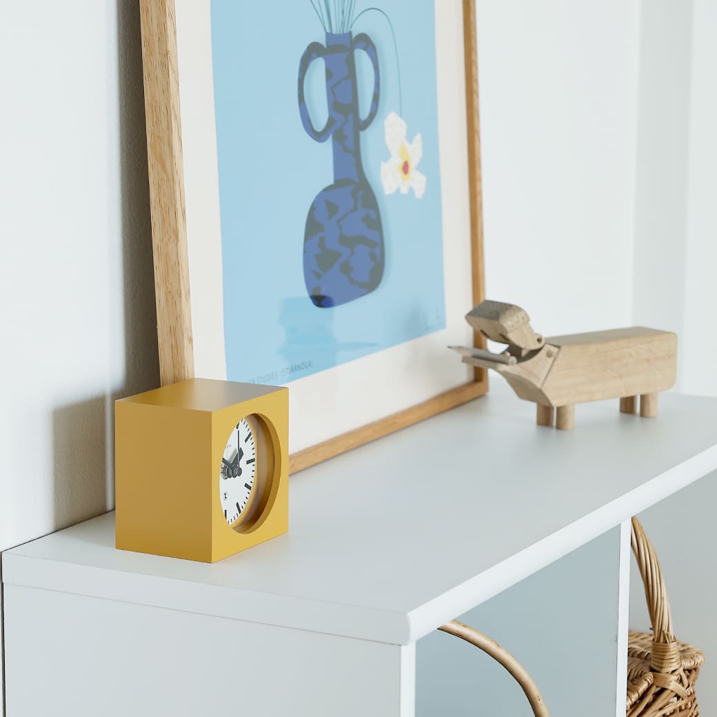 m - cl10 BLOCK DESK CLOCK - miion|北欧ナチュラルモダン家具・インテリア通販 miion(ミオン)