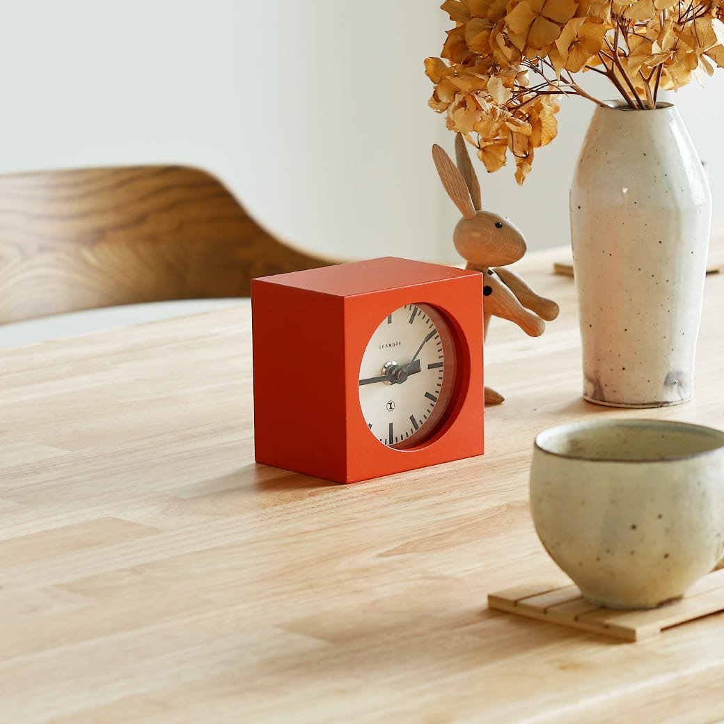 m - cl10 BLOCK DESK CLOCK - miion|北欧ナチュラルモダン家具・インテリア通販 miion(ミオン)