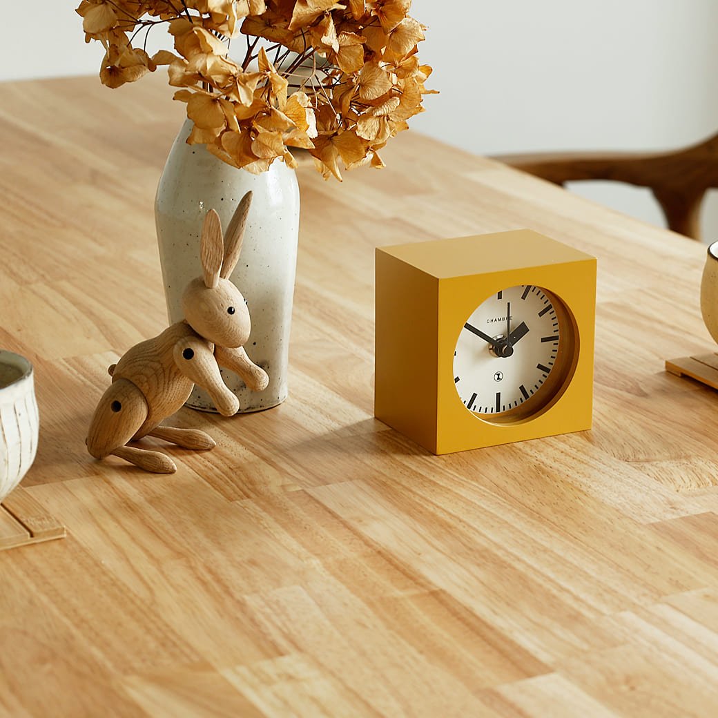 m - cl10 BLOCK DESK CLOCK - miion|北欧ナチュラルモダン家具・インテリア通販 miion(ミオン)