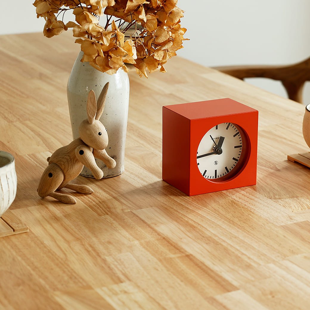 m - cl10 BLOCK DESK CLOCK - miion|北欧ナチュラルモダン家具・インテリア通販 miion(ミオン)