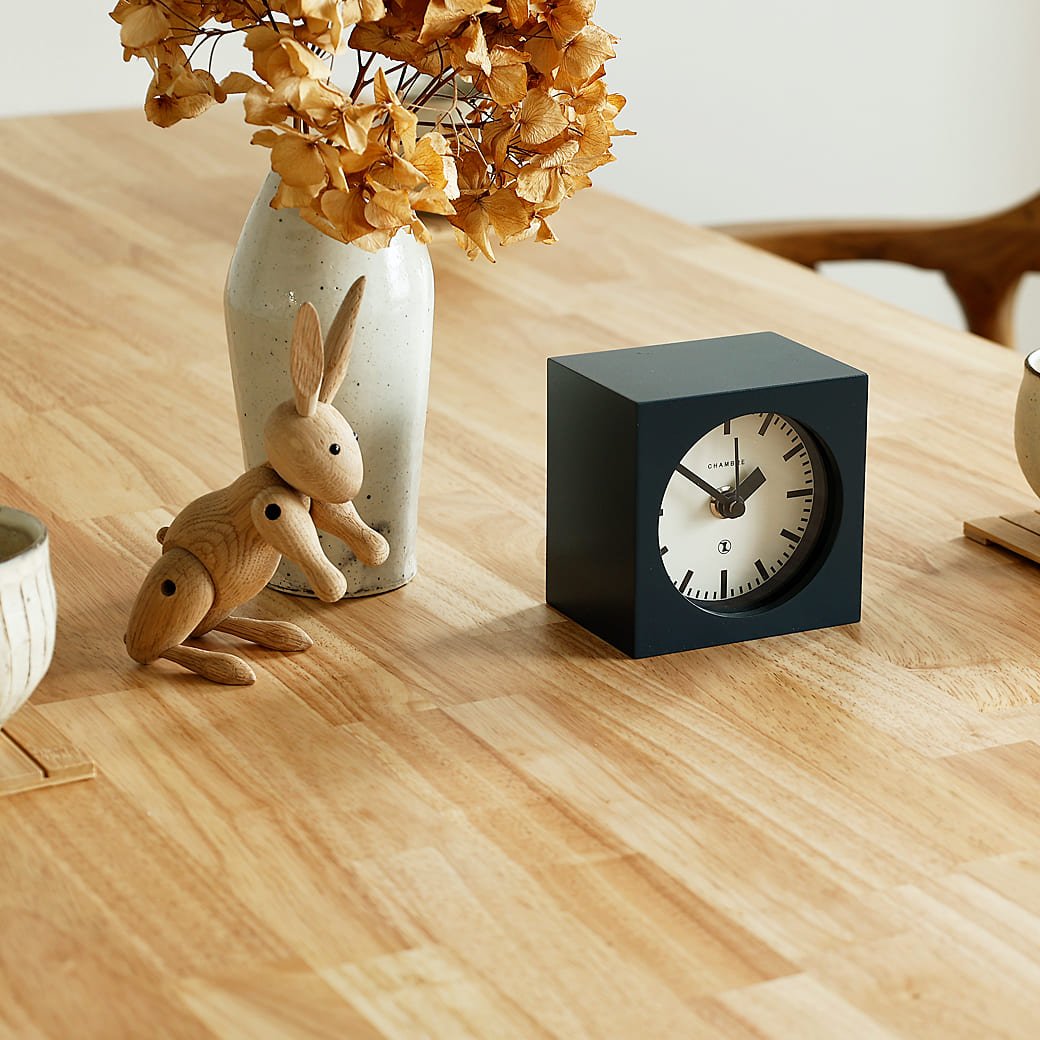 m - cl10 BLOCK DESK CLOCK - miion|北欧ナチュラルモダン家具・インテリア通販 miion(ミオン)