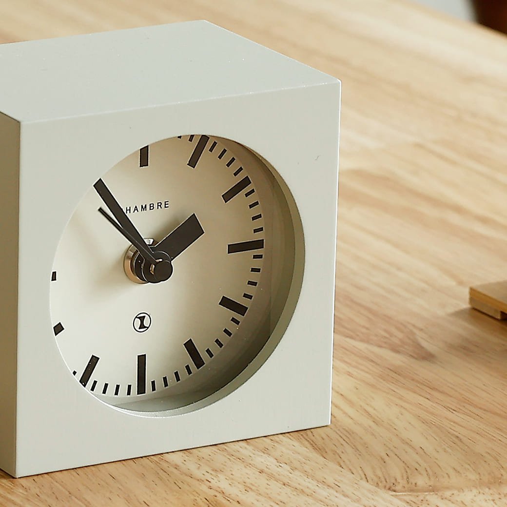 m - cl10 BLOCK DESK CLOCK - miion|北欧ナチュラルモダン家具・インテリア通販 miion(ミオン)