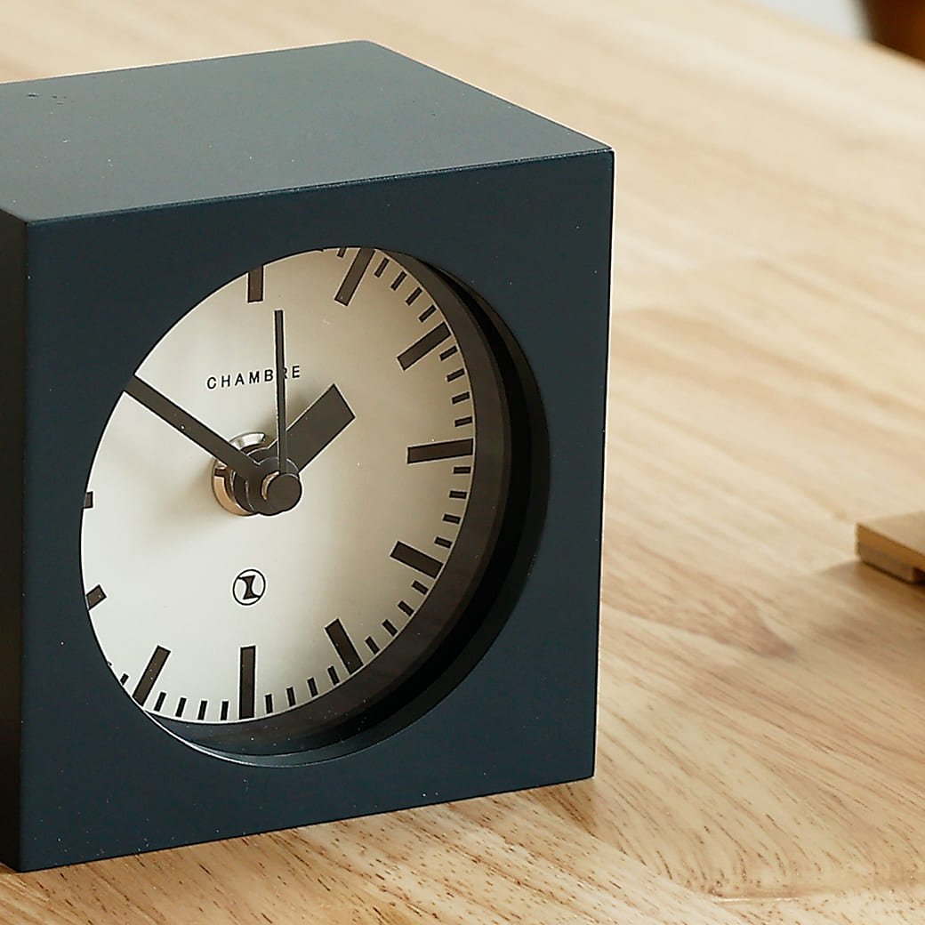 m - cl10 BLOCK DESK CLOCK - miion|北欧ナチュラルモダン家具・インテリア通販 miion(ミオン)