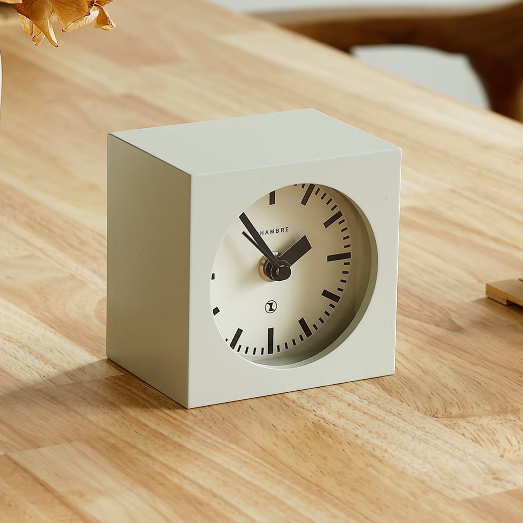 m - cl10 BLOCK DESK CLOCK - miion|北欧ナチュラルモダン家具・インテリア通販 miion(ミオン)