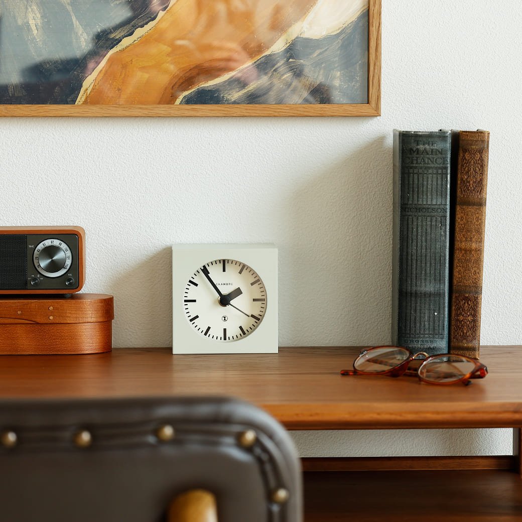 m - cl10 BLOCK DESK CLOCK - miion|北欧ナチュラルモダン家具・インテリア通販 miion(ミオン)