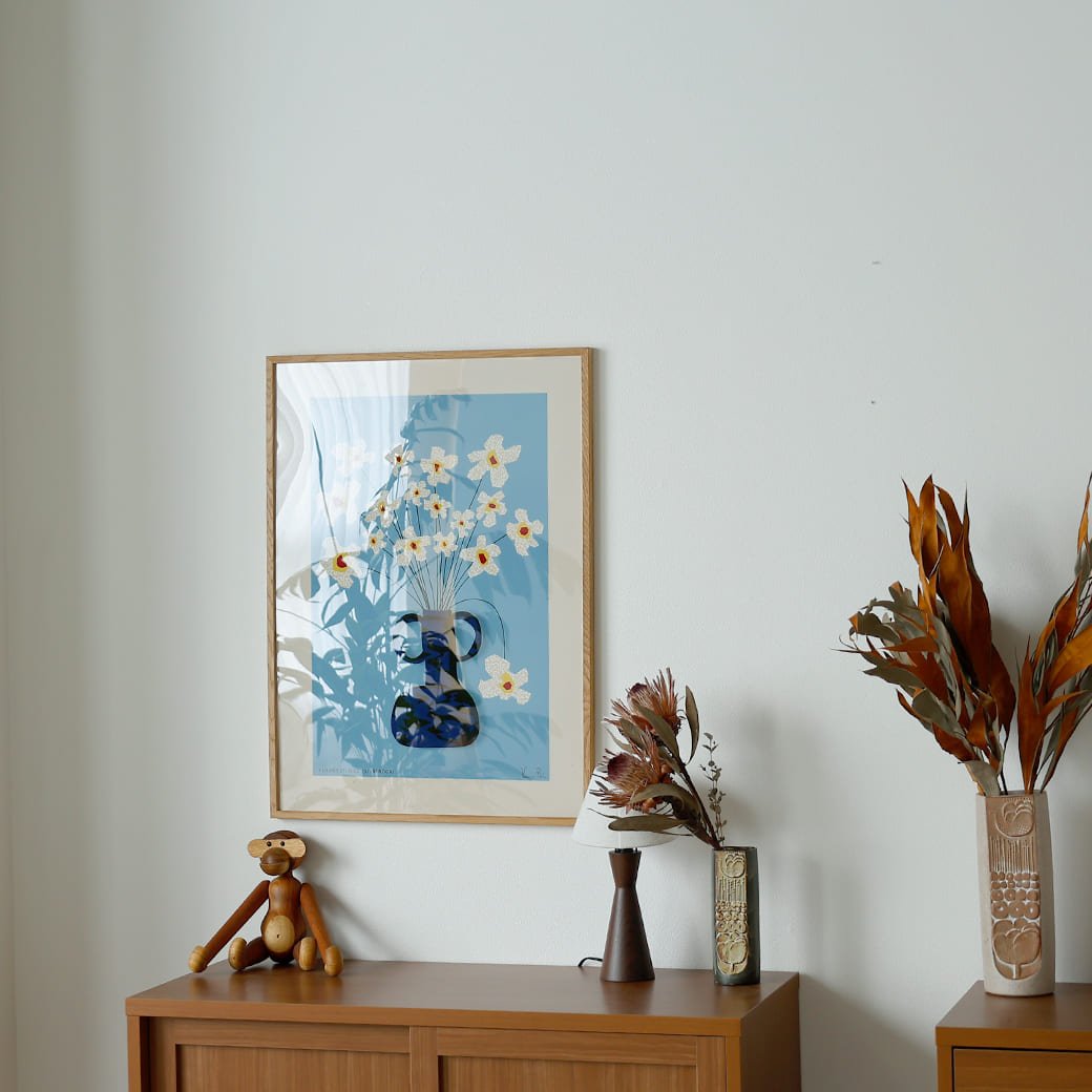 m - po38 アートポスター Paper Collective (ペーパーコレクティブ) Flower Studies 04 50×70cm - miion|北欧ナチュラルモダン家具・インテリア通販 miion(ミオン)