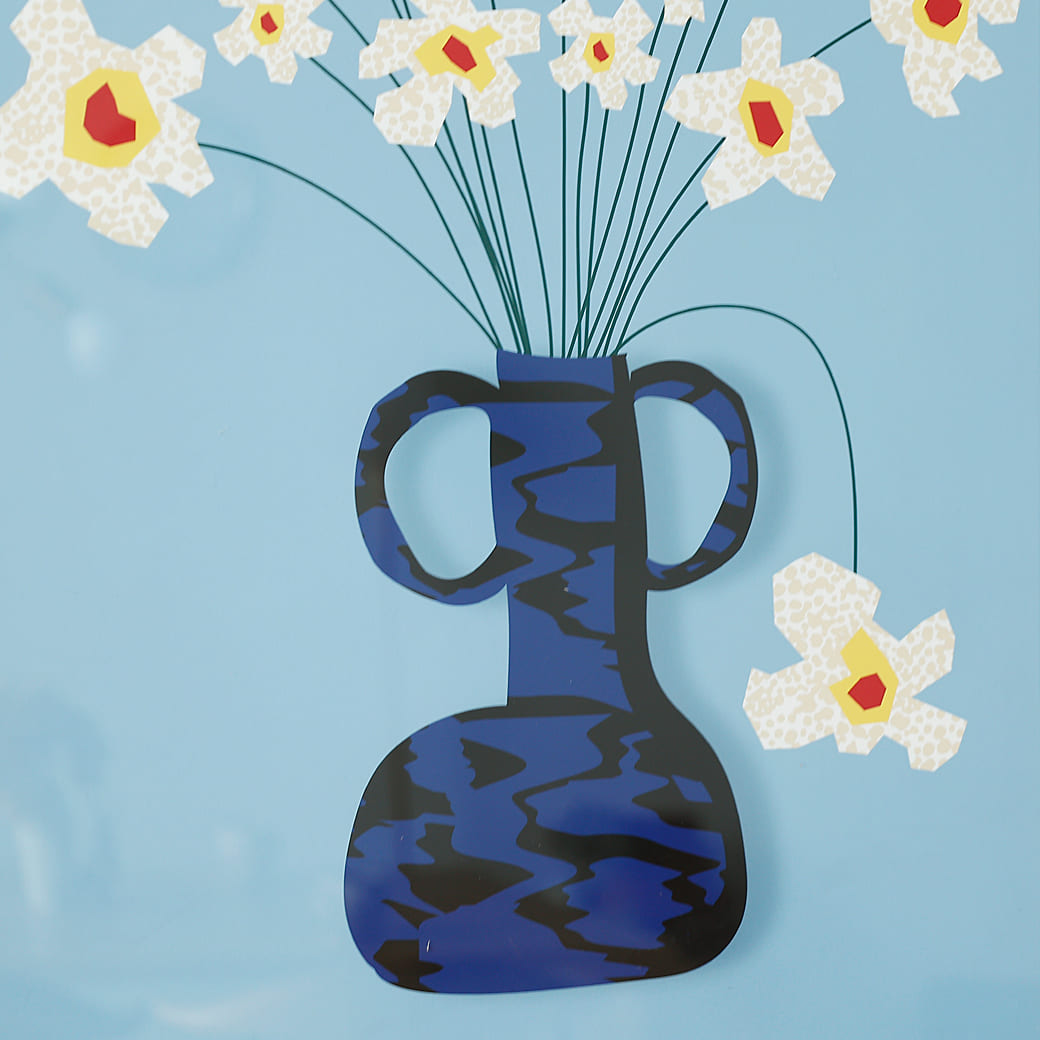 m-po38 アートポスター Paper Collective (ペーパーコレクティブ) Flower Studies 04 50×70cm