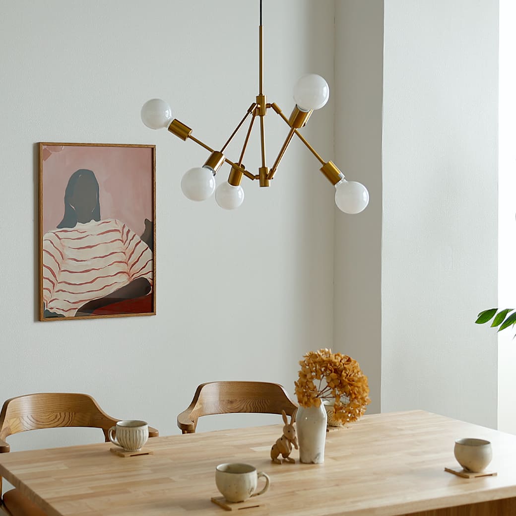 m-po35 アートポスター Paper Collective (ペーパーコレクティブ) Red Stripes 50×70cm