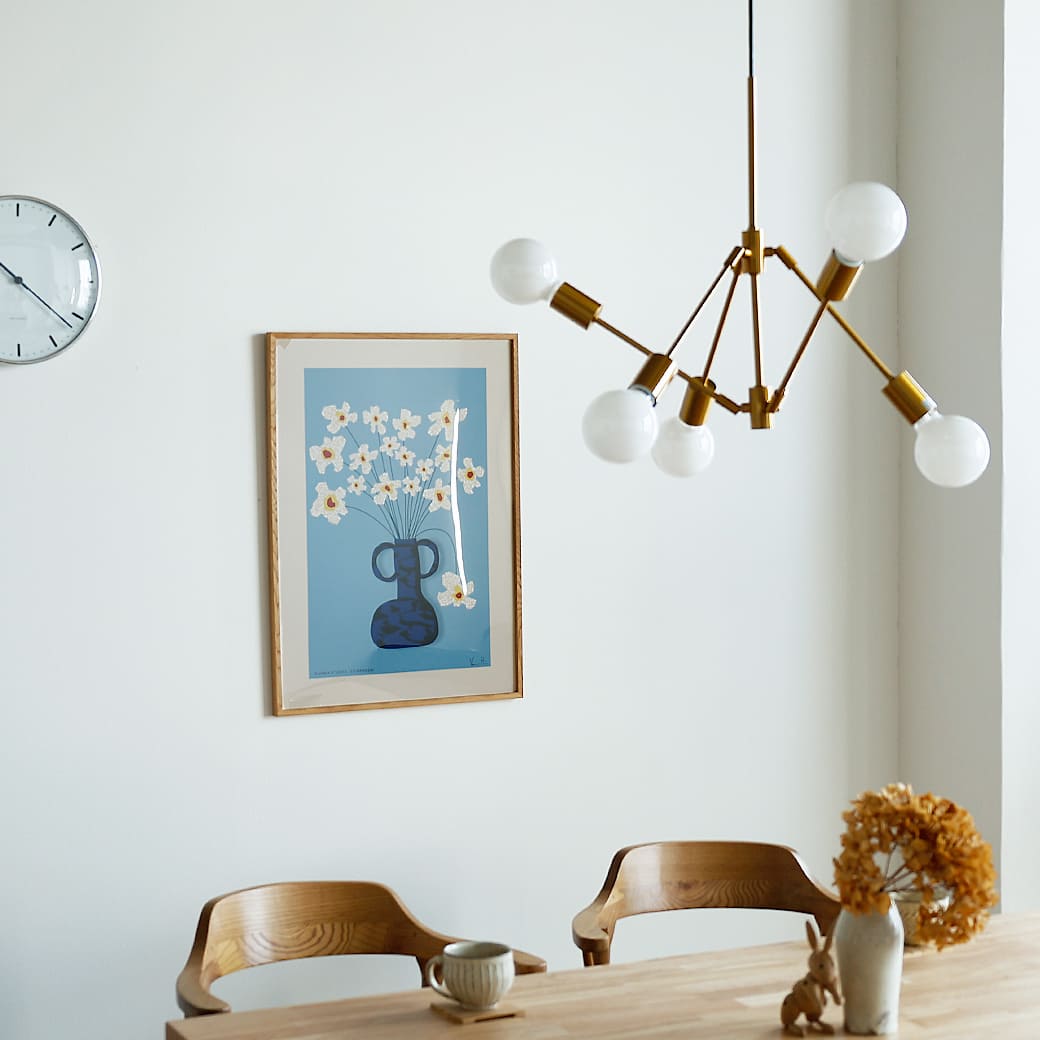 m - po38 アートポスター Paper Collective (ペーパーコレクティブ) Flower Studies 04 50×70cm - miion|北欧ナチュラルモダン家具・インテリア通販 miion(ミオン)