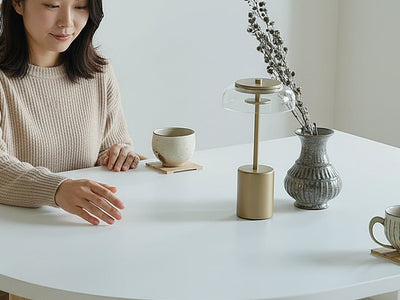 ホワイト天板×幅120cmのハーフオーバルダイニングテーブルをおすすめする5つの理由