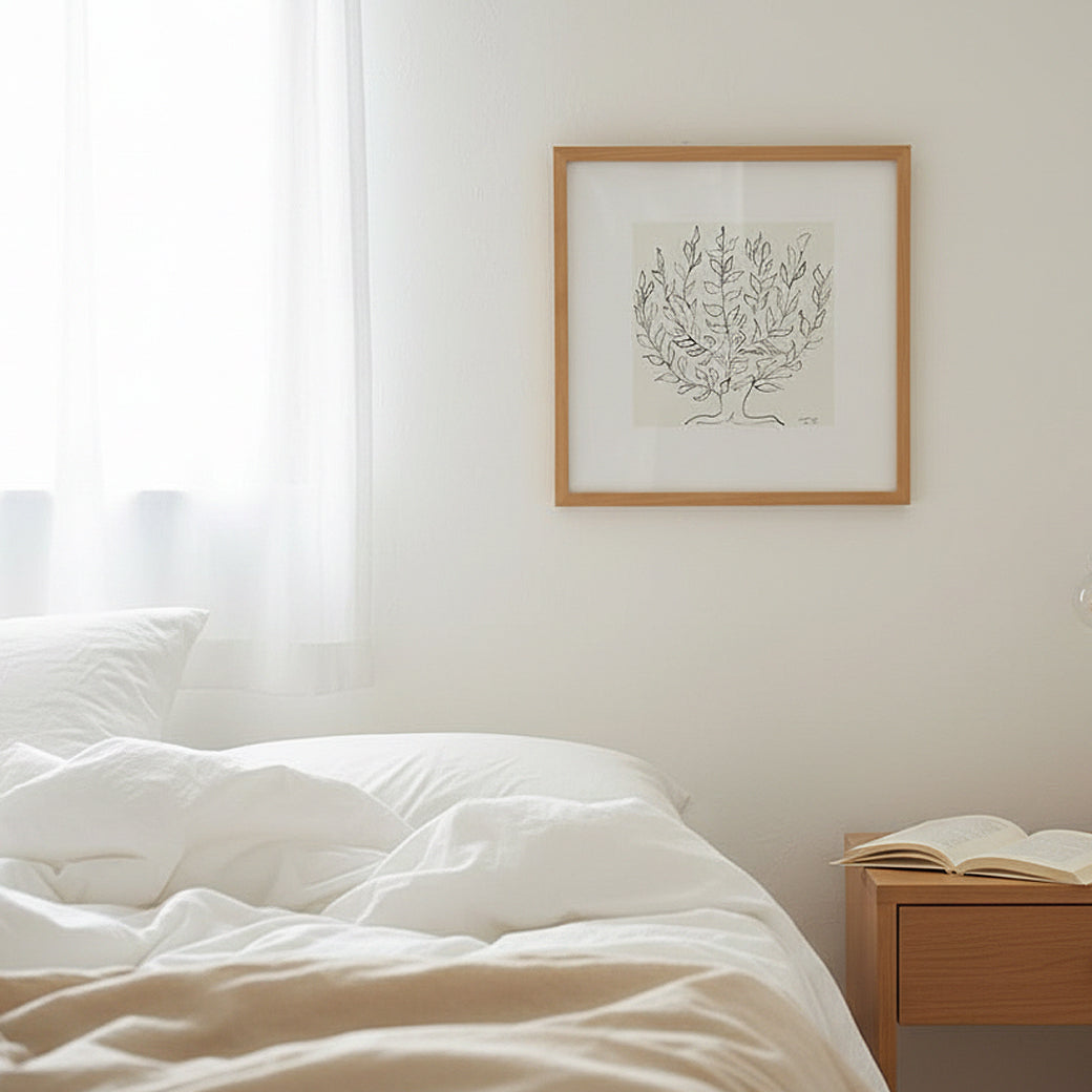 一枚の絵が、毎日を変える。マティスの「低木」がある暮らし