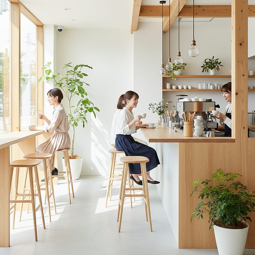 【法人向け】カフェ・飲食店＆オフィス・コワーキングに最適なカウンターチェア＆ハイスツール活用のご提案 - miion｜北欧ナチュラルモダン家具・インテリア通販 miion（ミオン）