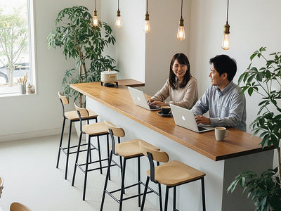 カフェ・ワークスペースに映える、miionのカウンターチェア＆ハイスツール 新発売