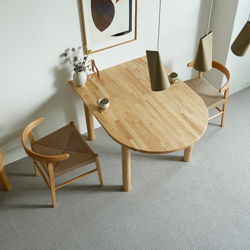 暮らしにハーフオーバルダイニングテーブルを取り入れるメリット