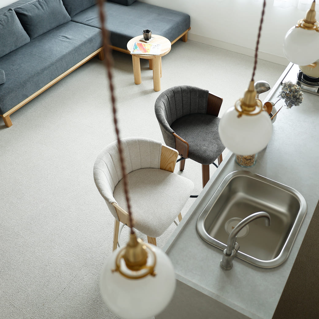 m-cc02 回転式ダイニングチェア