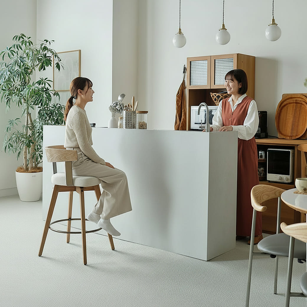 m-cc01 回転式ダイニングチェア