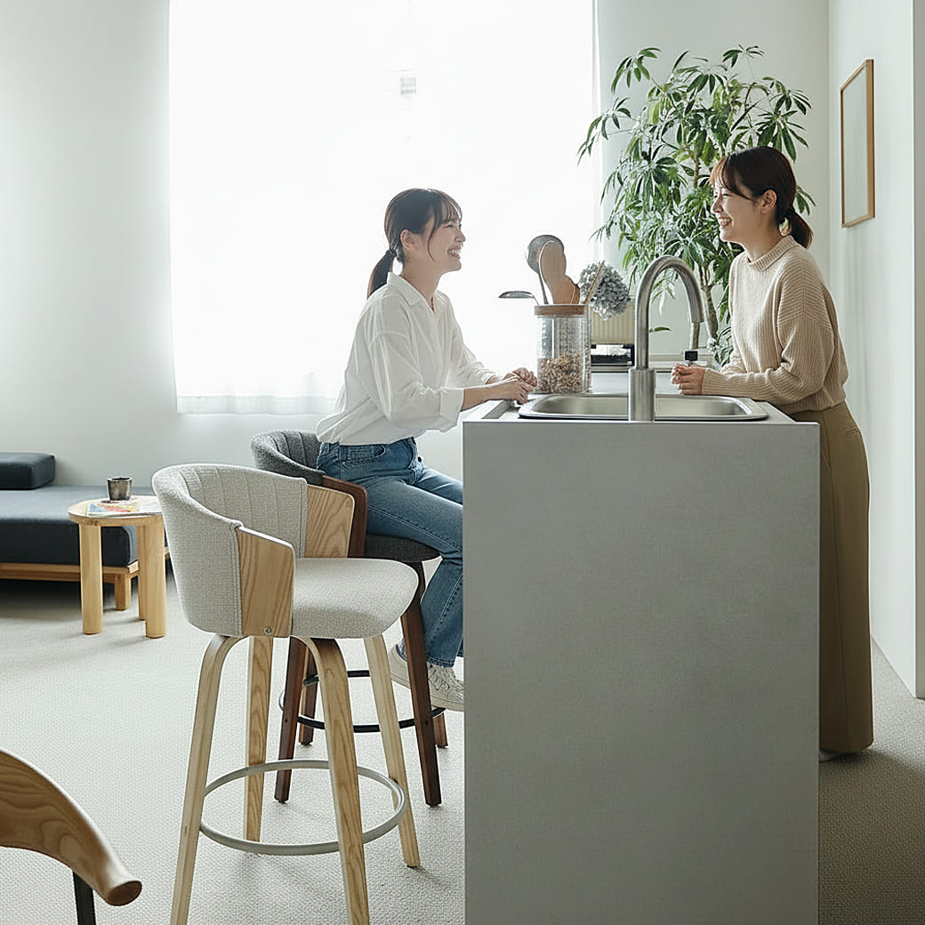 m-cc02 回転式ダイニングチェア