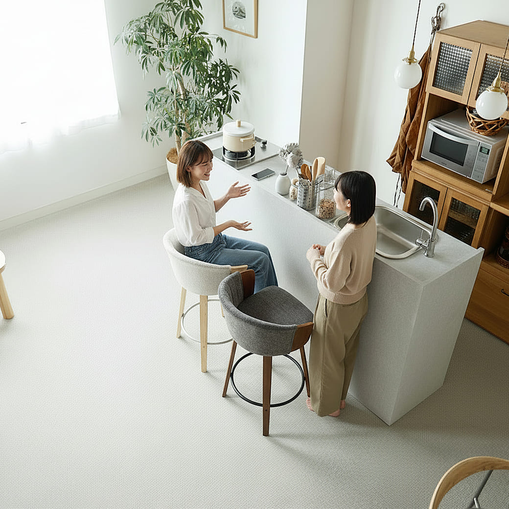 m-cc02 回転式ダイニングチェア