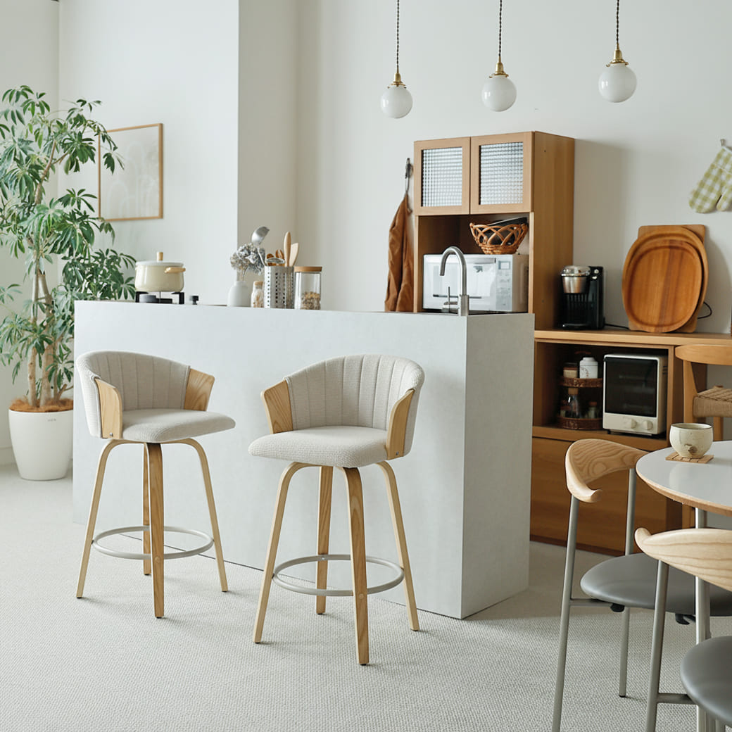 m-cc02 回転式ダイニングチェア