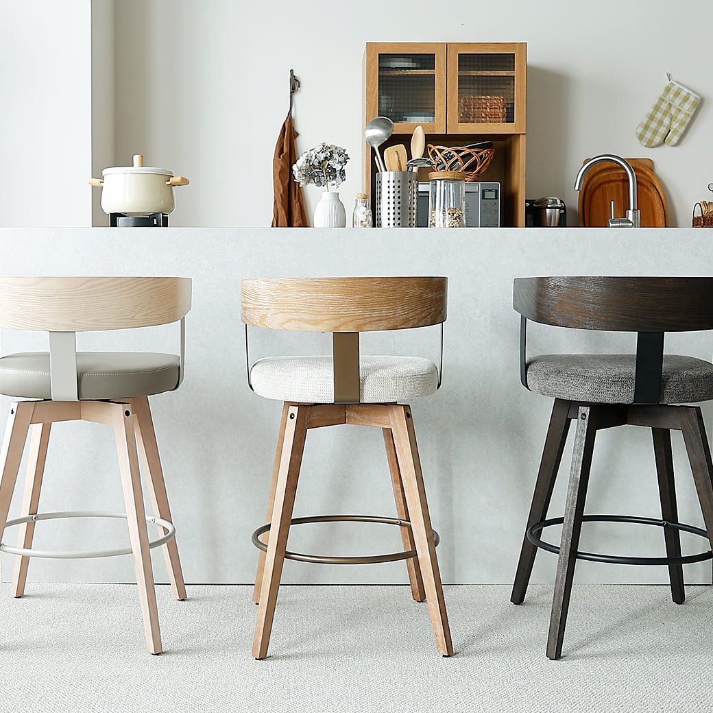 m-cc01 回転式ダイニングチェア