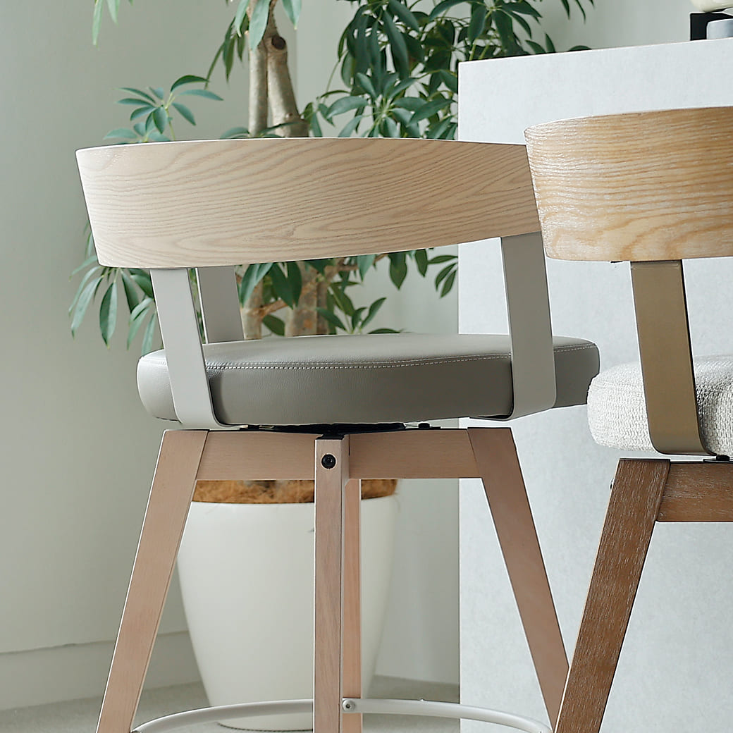 m-cc01 回転式ダイニングチェア