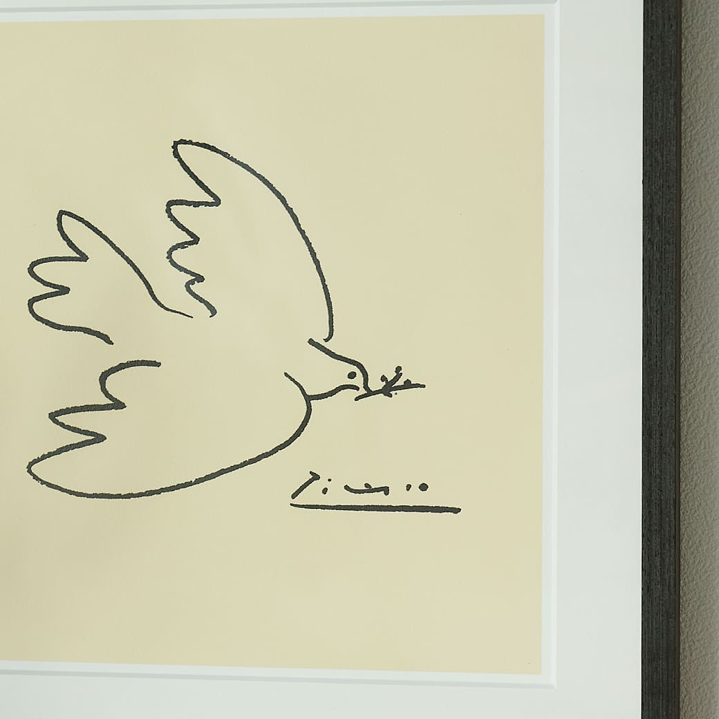 m-po44 アートポスター　Pablo Picasso（パブロ ピカソ）The Dove of Peace,1945