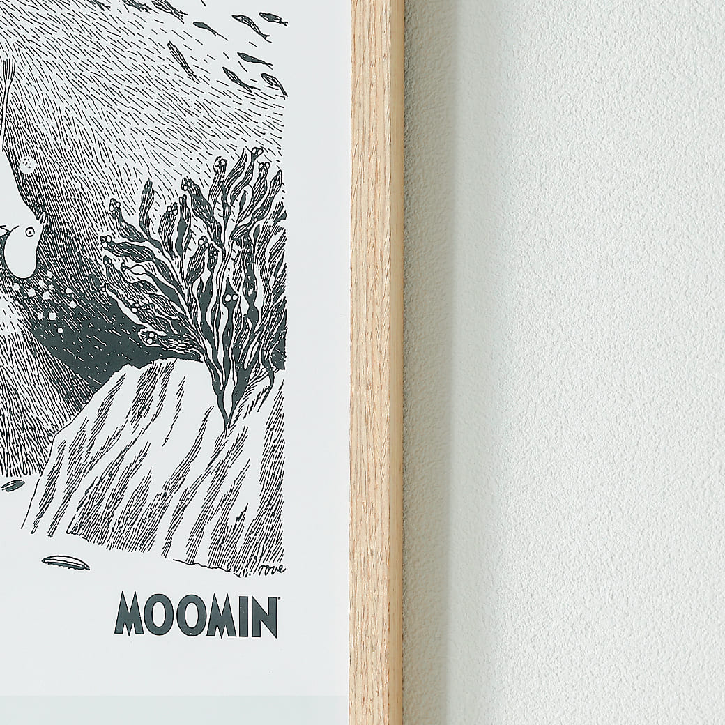 m-po51 アートポスター　MOOMIN（ムーミン）Under the Surface