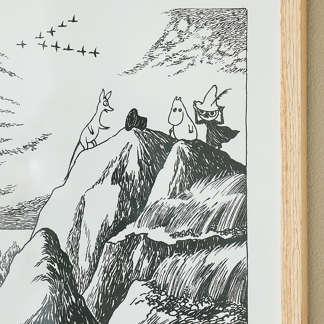 m-po50 アートポスター　MOOMIN（ムーミン）The Journey