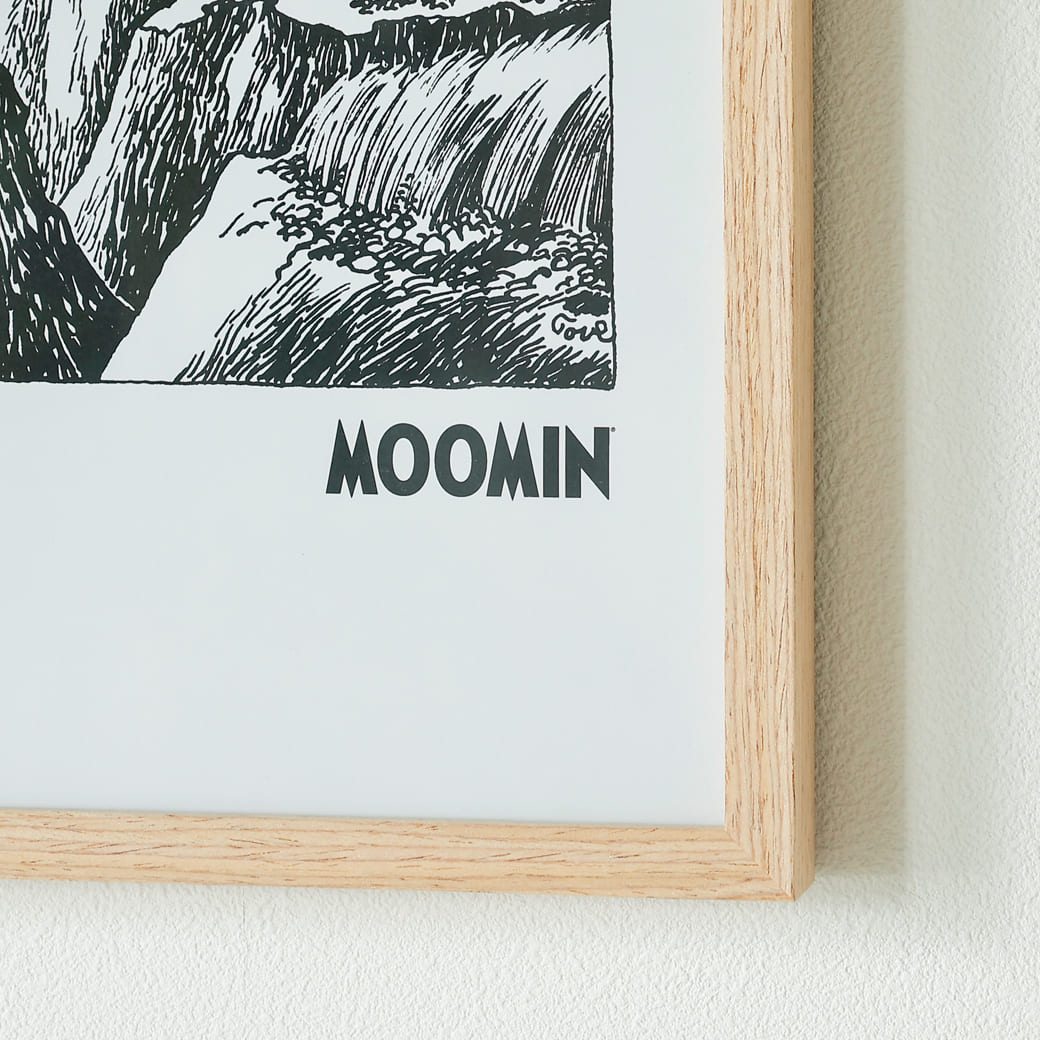 m-po50 アートポスター　MOOMIN（ムーミン）The Journey