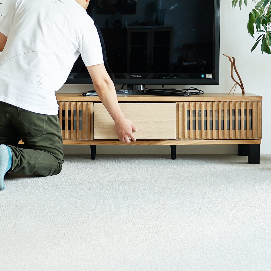 m-tv02 テレビボード　ibuka（イブカ）幅150cm - miion｜北欧ナチュラルモダン家具・インテリア通販 miion（ミオン）