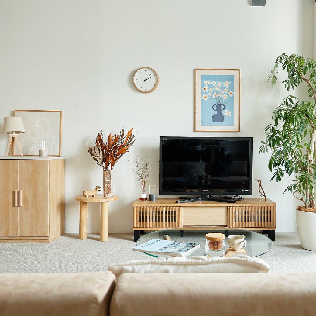 m-tv02 テレビボード　ibuka（イブカ）幅150cm - miion｜北欧ナチュラルモダン家具・インテリア通販 miion（ミオン）
