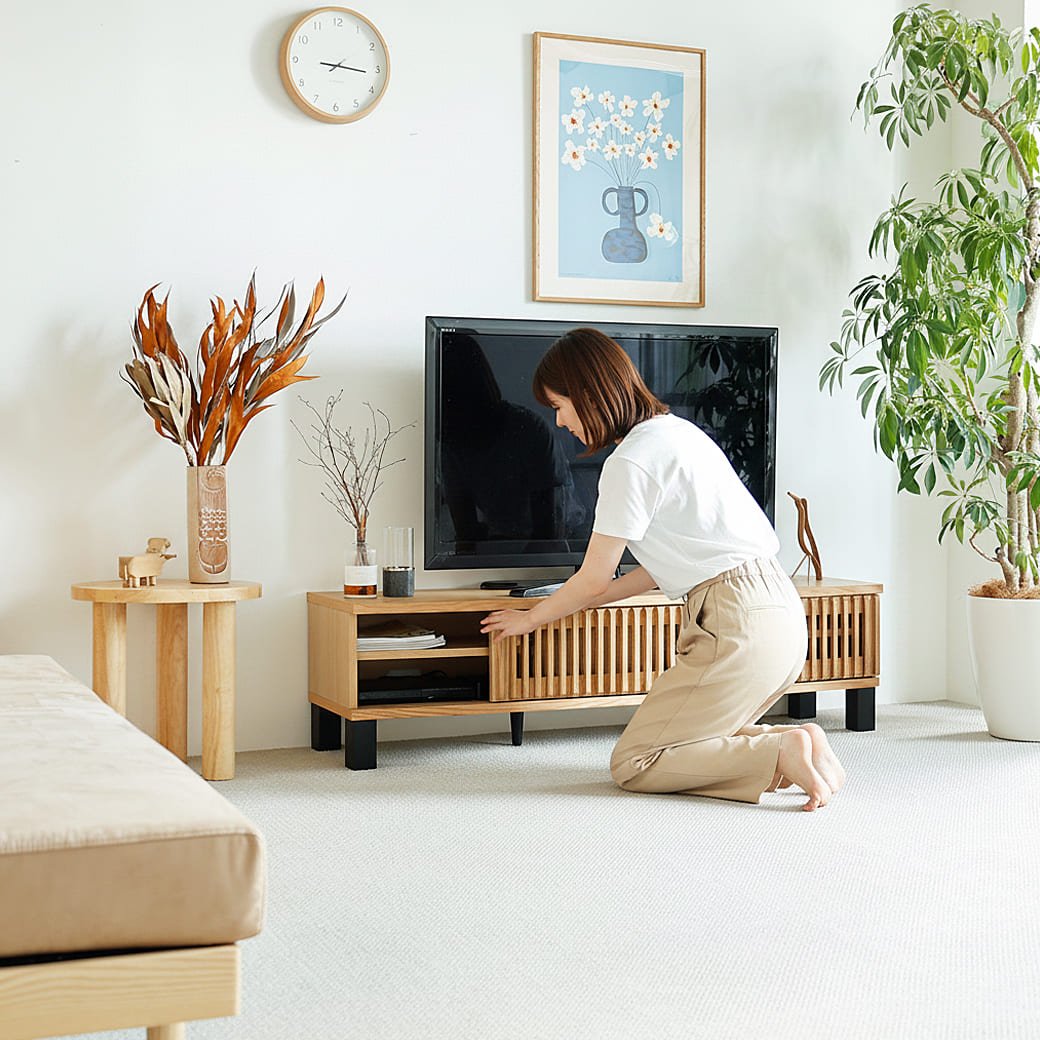 m-tv02 テレビボード　ibuka（イブカ）幅150cm - miion｜北欧ナチュラルモダン家具・インテリア通販 miion（ミオン）