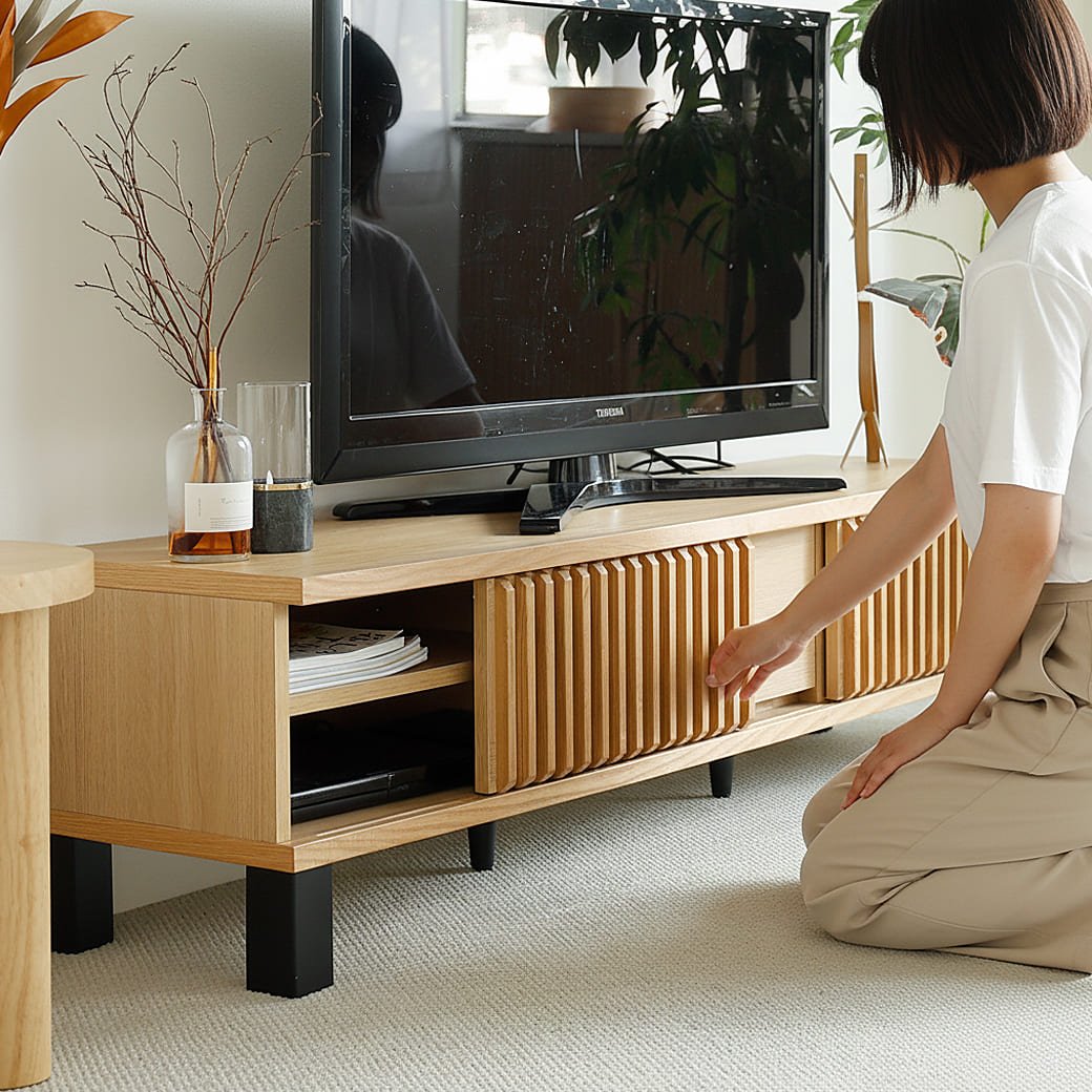 m-tv02 テレビボード　ibuka（イブカ）幅150cm - miion｜北欧ナチュラルモダン家具・インテリア通販 miion（ミオン）