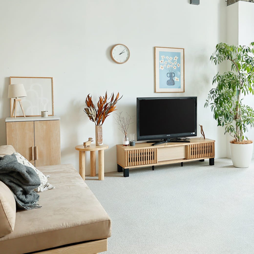 m-tv02 テレビボード　ibuka（イブカ）幅150cm - miion｜北欧ナチュラルモダン家具・インテリア通販 miion（ミオン）
