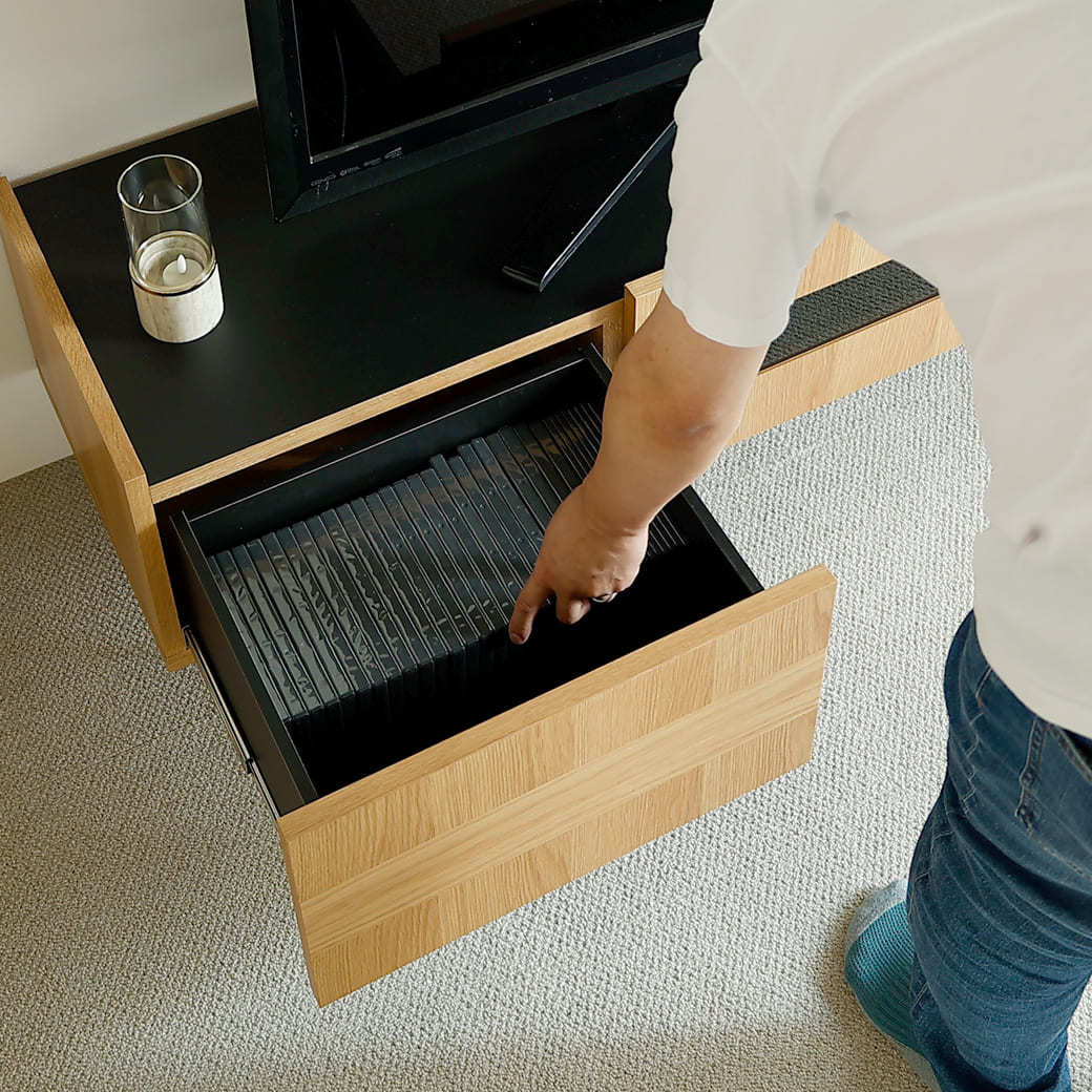 m-tv06 テレビボード　Rutte（ルッテ）オークタイプ
