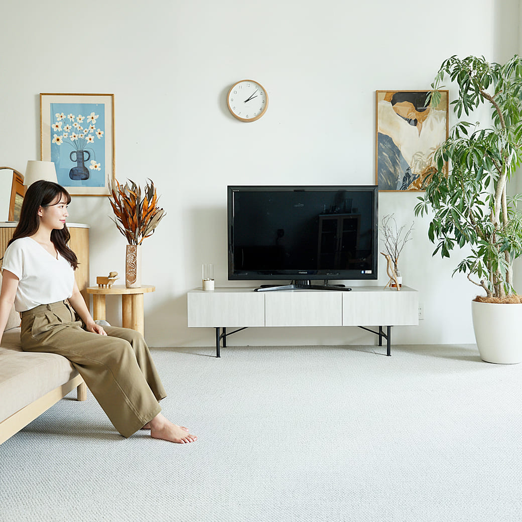 m-tv03 テレビボード　Selloc（セロク）ライトグレー