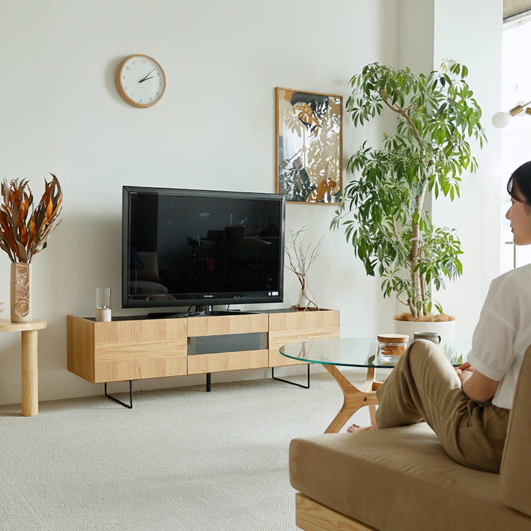 m-tv06 テレビボード　Rutte（ルッテ）オークタイプ