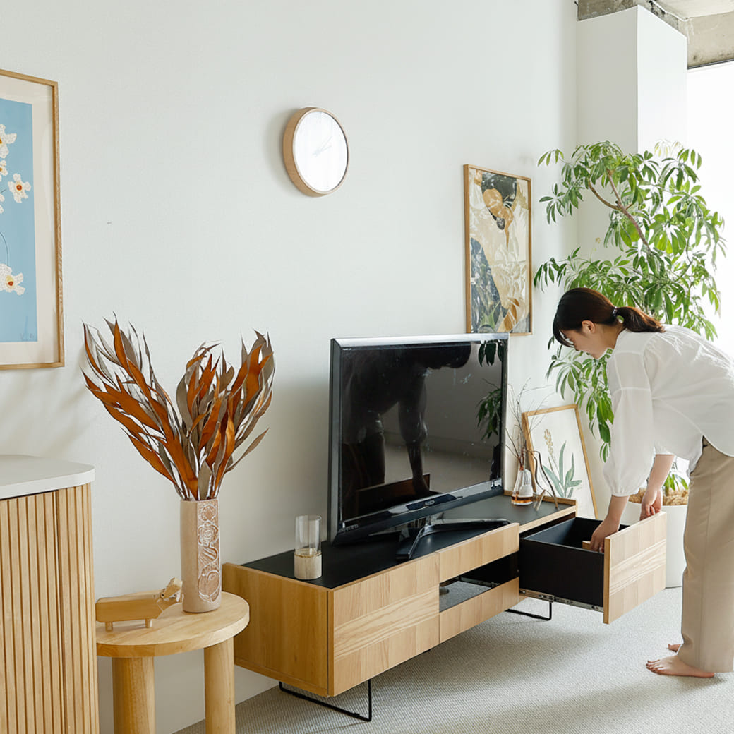 m-tv06 テレビボード　Rutte（ルッテ）オークタイプ