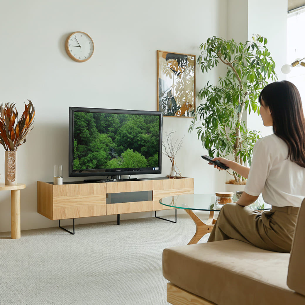 m-tv06 テレビボード　Rutte（ルッテ）オークタイプ