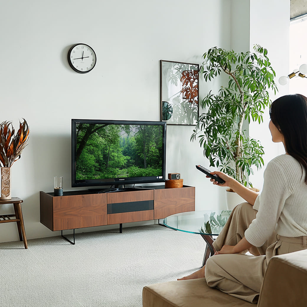 m-tv05 テレビボード　Rutte（ルッテ）ウォールナットタイプ