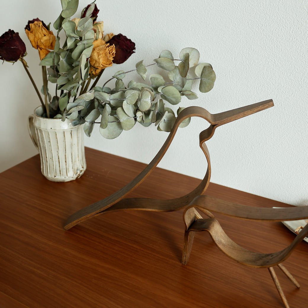 m-ob13 Cooee Design Woody Bird（ウッディバード）ダークオークカラー - miion｜北欧ナチュラルモダン家具・インテリア通販 miion（ミオン）