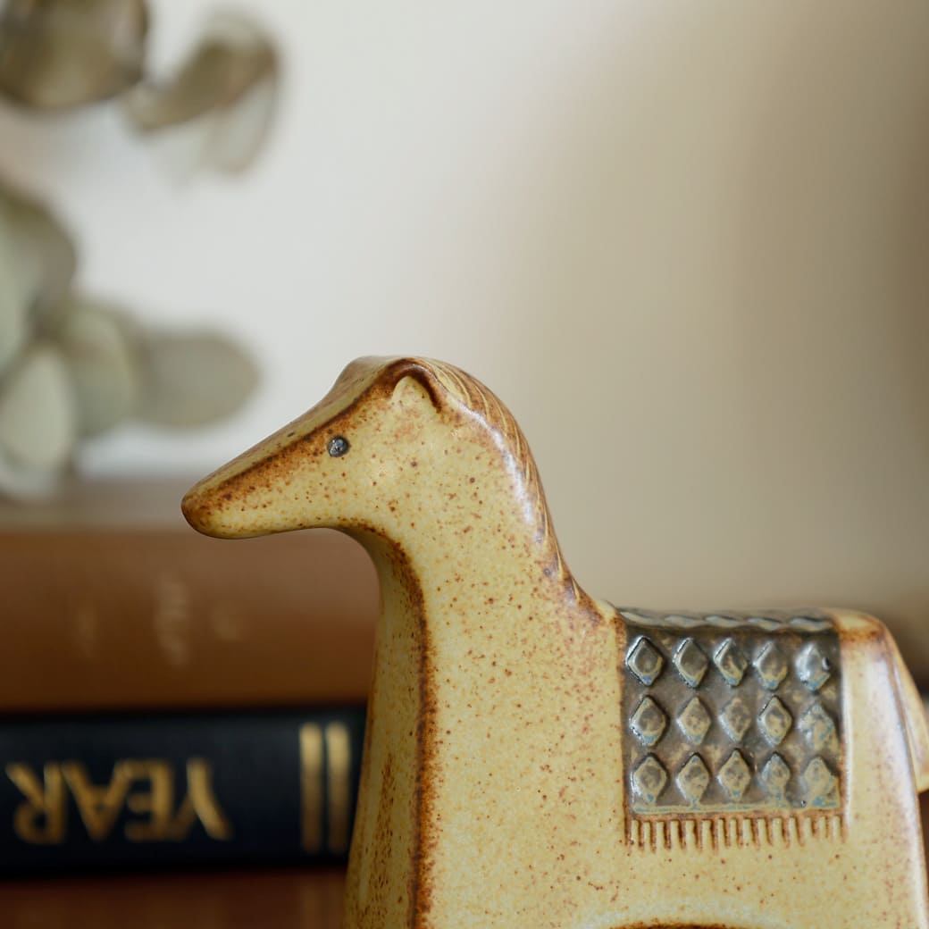 m-ob15 オブジェ　かしわ窯　Horse - miion｜北欧ナチュラルモダン家具・インテリア通販 miion（ミオン）