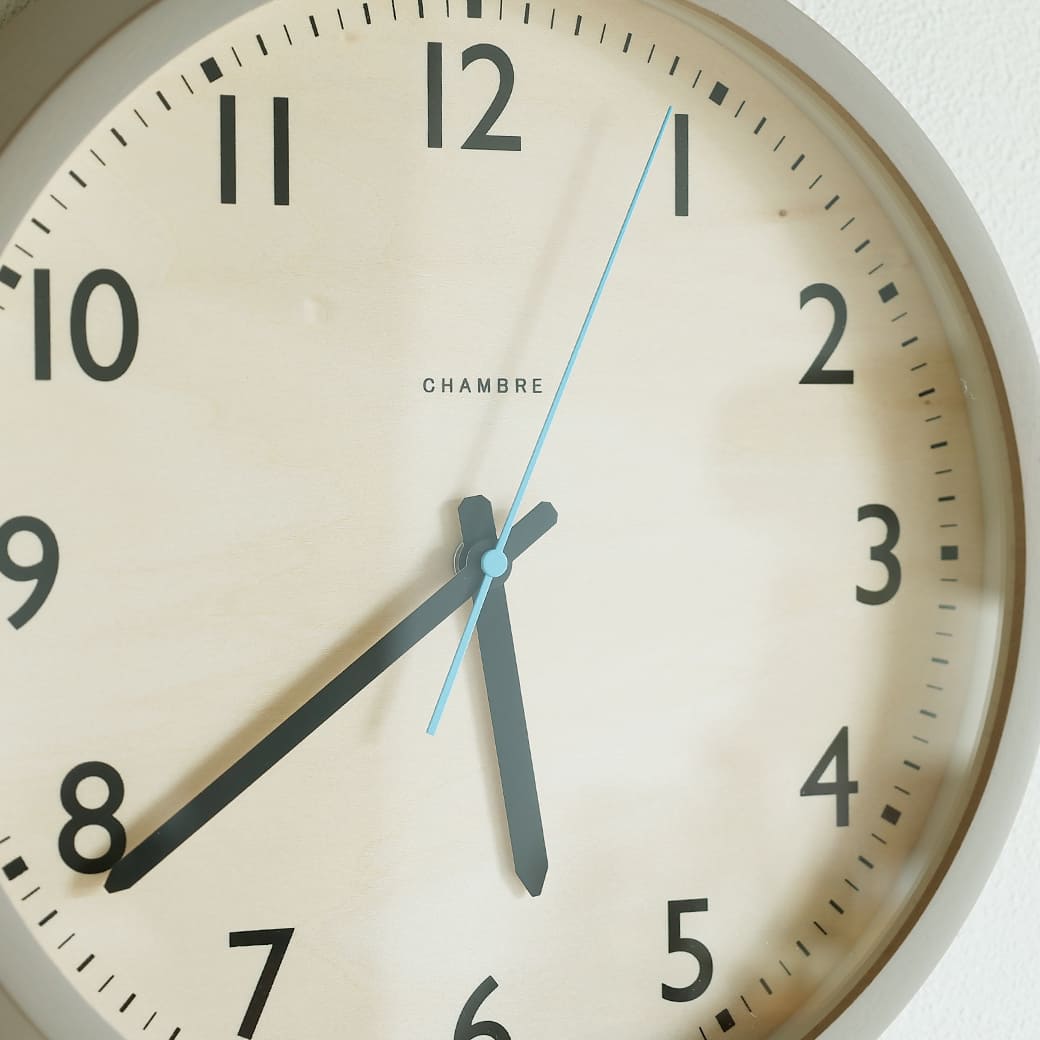 m-cl05 電波時計 DROP CLOCK GRAY