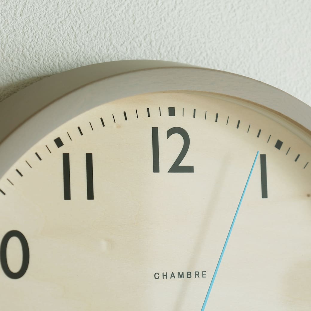 m-cl05 電波時計 DROP CLOCK GRAY